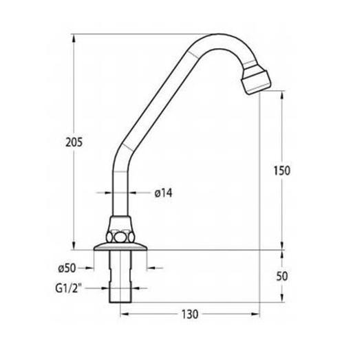 IDRAL H2O SLAVINA STOJEĆA ROTIRAJUĆA  02024 2