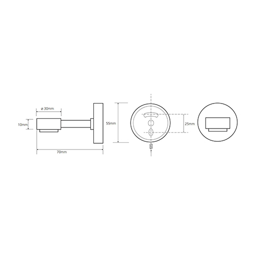 BEMETA OMEGA DRŽAČ SAPUNA MAGNET HROM VISOK SJAJ  104108202 2