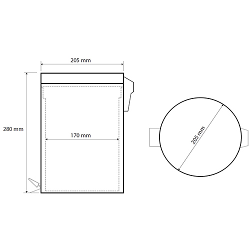 BEMETA WHITE KANTA ZA OTPATKE 5L  104315014 2