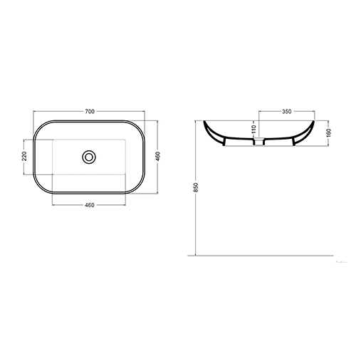 AXA CIOTOLA LAVABO NADGRADNI 700x460 BELI  1508301 3