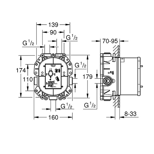 GROHE RAPIDO T IBOX  35500000 2