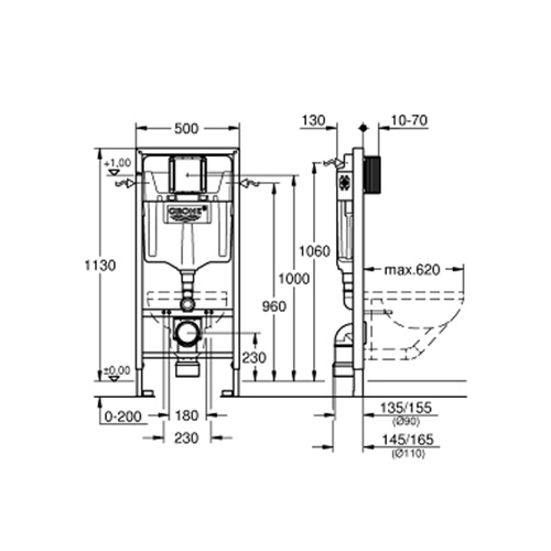 GROHE  RAPID SL UGRADNI VODOKOTLIĆ  38528001 2