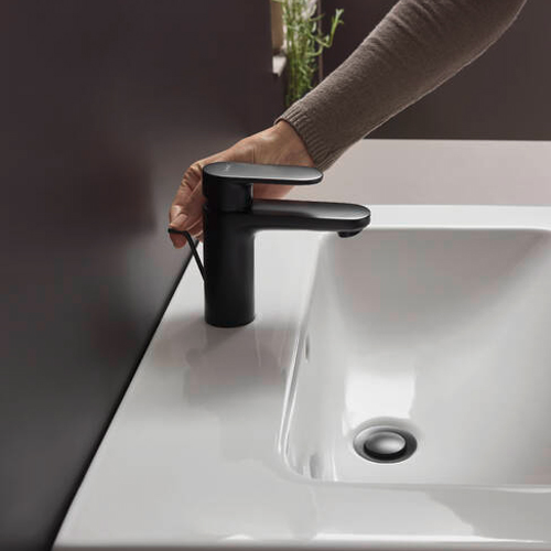 HANSGROHE VERNIS BLEND ZA LAVABO 100 CRNA MAT SA NADSKLOPOM  71551670 3