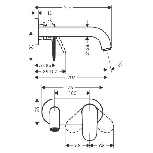 HANSGROHE VERNIS BLEND ZA SUDOPERU UGRADNA  71576000 3