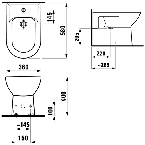 LAUFEN PRO BIDE  8329510003041 4