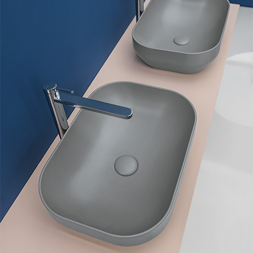 AXA DECUS LAVABO 600 PRAVOUGAONI SIVI  8530009 4