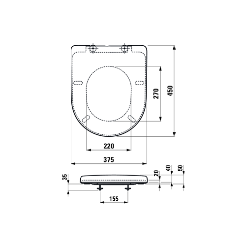 LAUFEN PRO WC DASKA SOFT CLOSE 9395.9 2