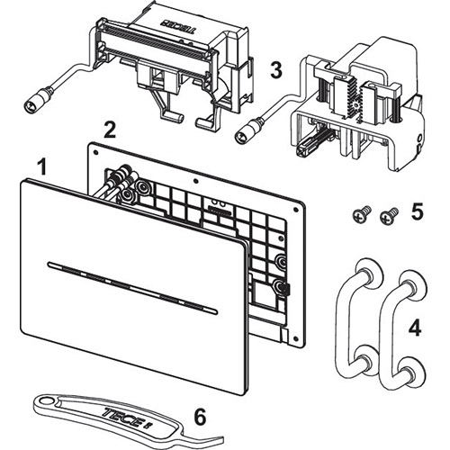 TECE SOLID PLEMENITI ČELIK ČETKANI SENZORSKA 230V/12V  9240454 4