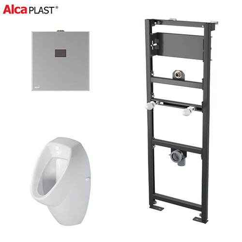 ALCA PLAST SET MONTAŽNI ELEMENT ZA PISOAR + SENZOR 6V + PISOAR CERSANIT APOLO 1