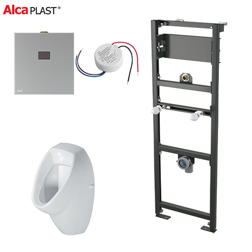 ALCA PLAST SET MONTAŽNI ELEMENT ZA PISOAR + SENZOR 12V + PISOAR CERSANIT APOLO 1