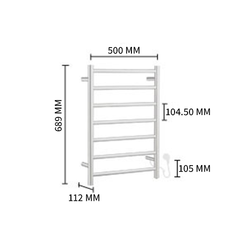 SMEDBO DRY SUŠAČ 500 x  689 HROM  FK700 2