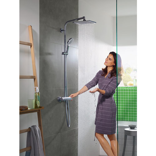 HANSGROHE CROMETTA E USPONSKI TUŠ 240 TERMOSTATSKA  27271000  4