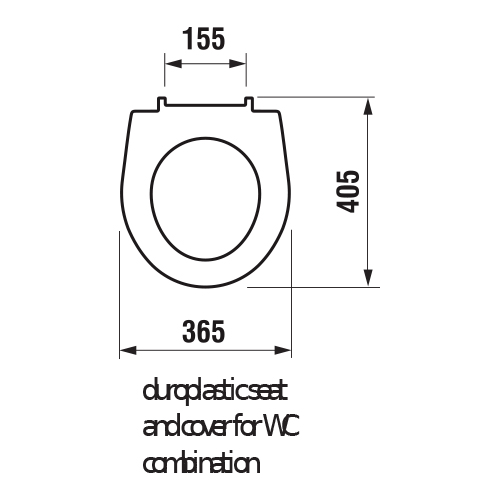 JIKA LYRA PLUS WC DASKA DUROPLAST  893380 2