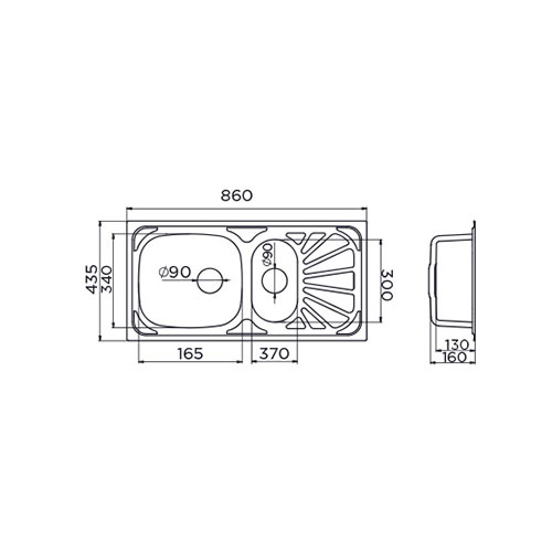 SUDOPERA METALAC INOX LUNA 1.5D  123325 3