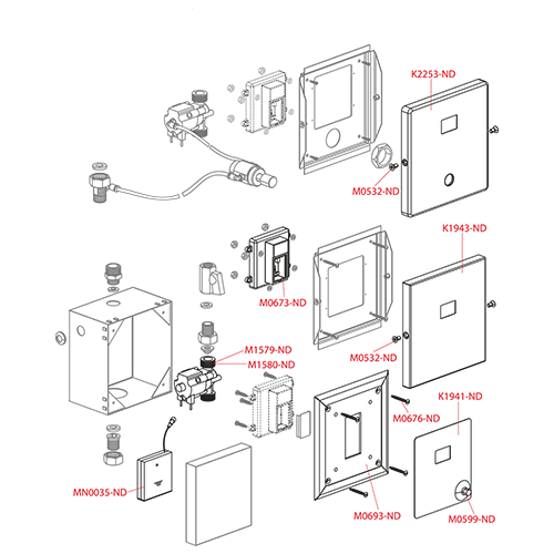 ALCA PLAST SENZOR ZA PISOAR 6 V  ASP4-KB 3