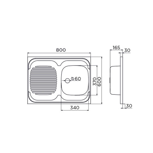 SUDOPERA METALAC INOX STANDARD  D Ø60 058778 3