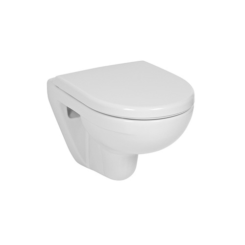 GEBERIT SET JIKA LYRA PLUS BELA TIPKA DELTA 20 WC ŠOLJA KONZOLNA SA SOFT CLOSE DASKOM 2