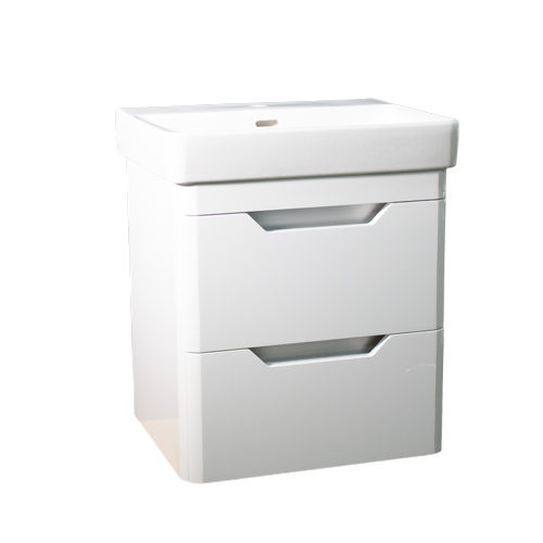 CITY URBAN ARTEON 61 ORMARIĆ BELI 5557 + LAVABO LAUFEN PRO S 60X46.5  1096.3 1