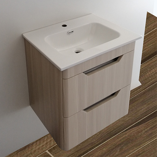 CITY URBAN ARTEON 61 ORMARIĆ DRVO 5560 + LAVABO VILLEROY & BOCH SUBWAY 2.0 60X47  71136001 1