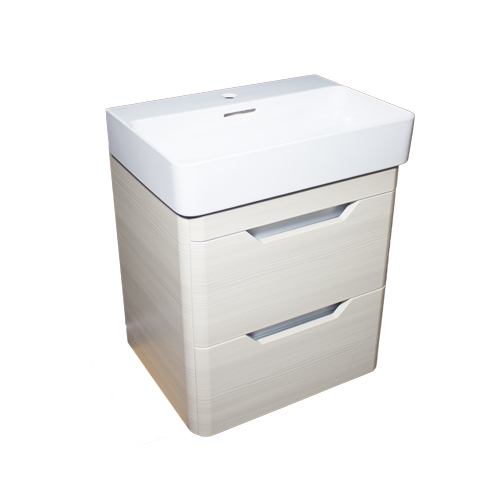 CITY URBAN ARTEON 61 ORMARIĆ DRVO 5560 + LAVABO LAUFEN VAL 60x42  10283 1