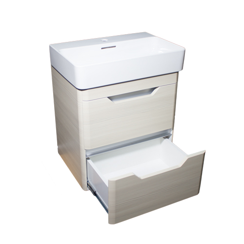 CITY URBAN ARTEON 61 ORMARIĆ DRVO 5560 + LAVABO LAUFEN VAL 60x42  10283 2