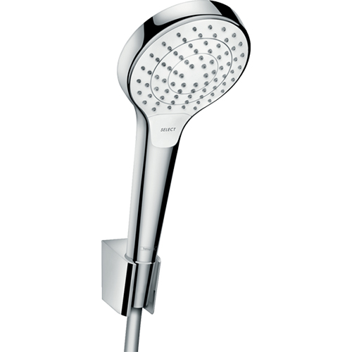 HANSGROHE CROMA SELECT S TUŠ SET 110 VARIO 160cm BELA/HROM  26411400 1