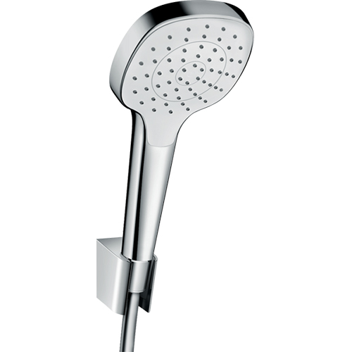 HANSGROHE CROMA SELECT E TUŠ SET 110 1JET 160 cm BELA/HROM  26412400 1