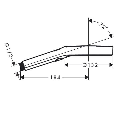 HANSGROHE RAINFINITY 130 TUŠ RUČICA 3JET BRONZA ČETKANA  26864140 2