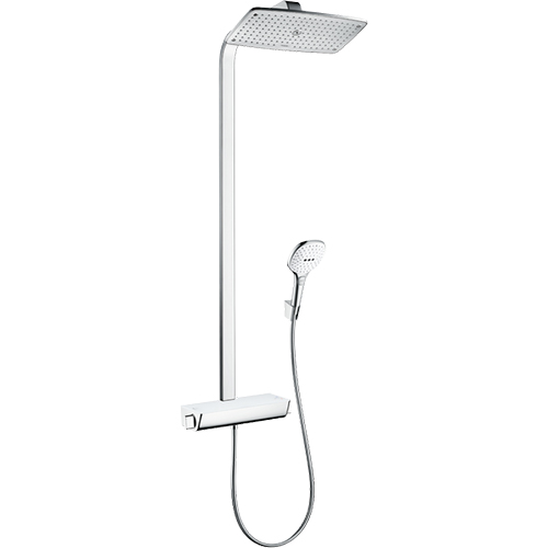 HANSGROHE RAINDANCE E 360 USPONSKI TUŠ 1JET TERMOSTATSKI BELA/HROM  27112400 1