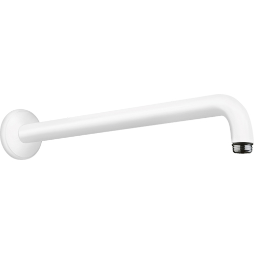 HANSGROHE IZLIV TUŠ RUŽE 389 mm BELA MAT  27413700 1