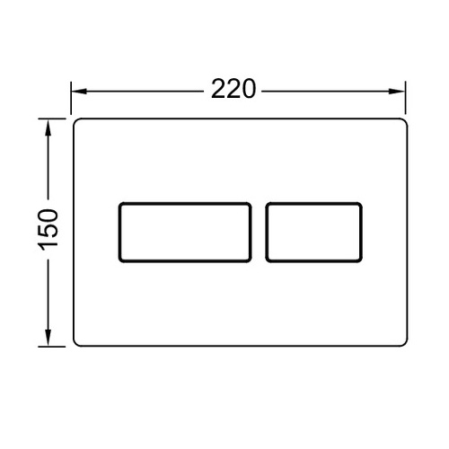 TECE SOLID TIPKA INOX ČETKANA  9240430 2