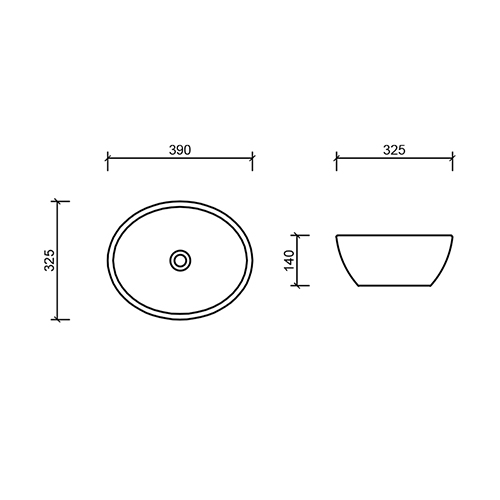 DIPLON LIMA LAVABO 390x325  WB7210 4