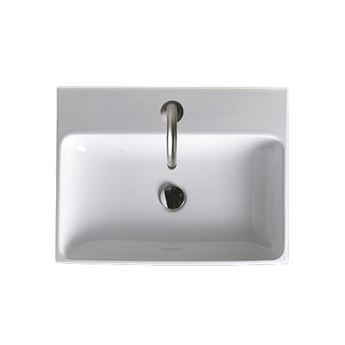 AXA NORMAL LAVABO 600x450 KVADRATNI  WS11101F 1