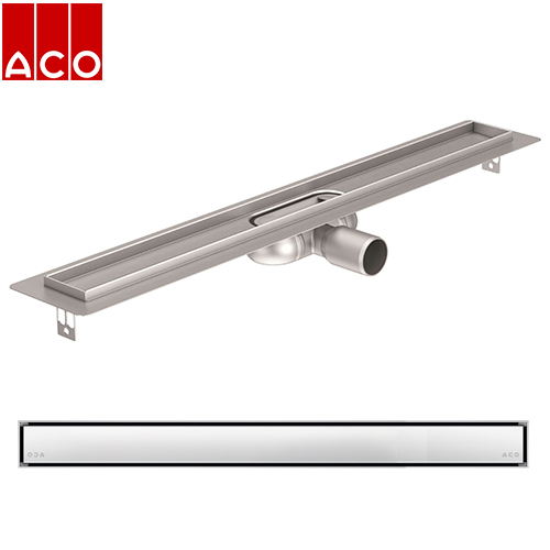 ACO SHOWER DRAIN C KANAL SA MASSIVE REŠETKOM 785 mm X 74mm 9010.88.23 + 9010.88.90 1