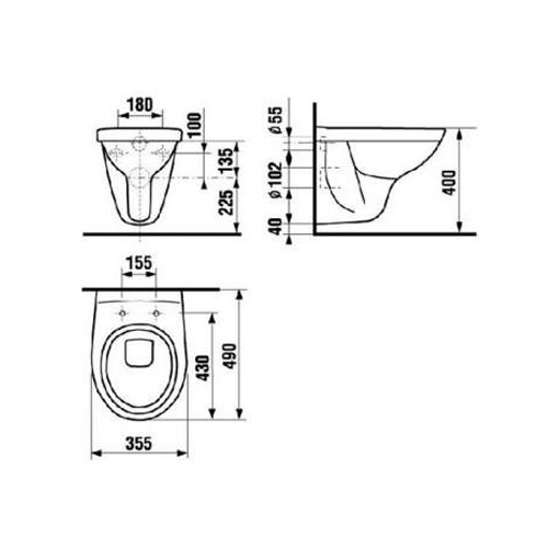 ALCA PLAST SET UGRADNI VODOKOTLIĆ + JIKA WC ŠOLJA + DASKA + TIPKA PO IZBORU 3