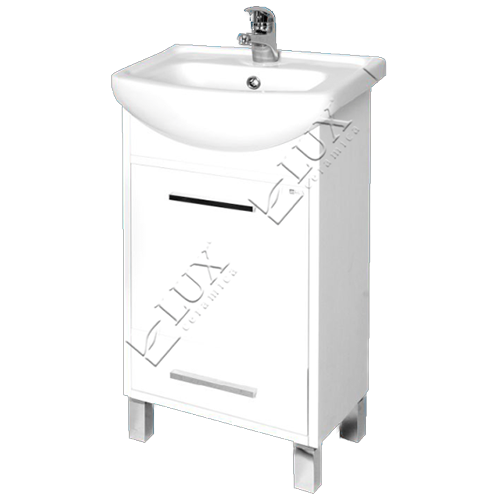 CERAMICA LUX ATINA BIANCO 45cm LAVABO SA ORMARIĆEM 1