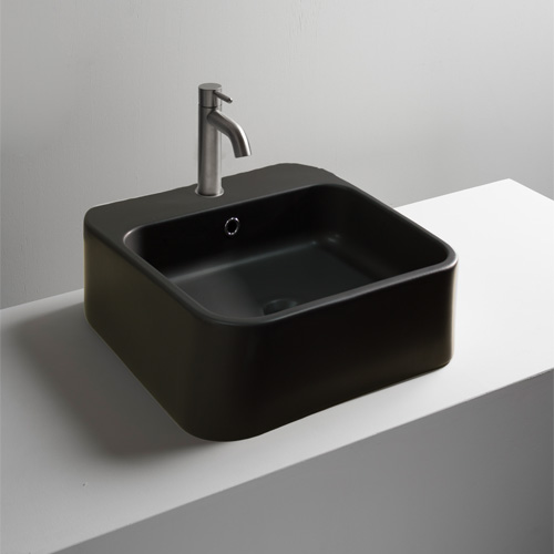 AXA COSA LAVABO KONZOLNI/NADGRADNI 480x480 CRNI  8610207 1