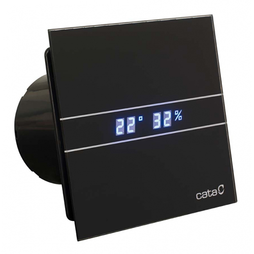 CATA VENTILATOR E-100 GTH BLACK  1