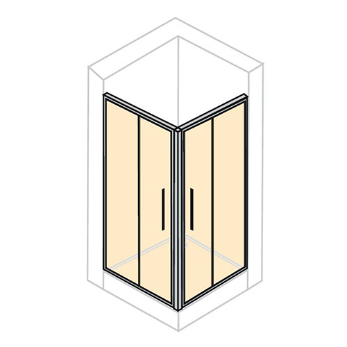 HUPPE DESIGN PURE TUŠ KABINA 70x120  8P2918.087.321  2