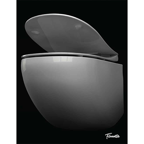 PEŠTAN FLUENTA RIMLESS WC ŠOLJA  40006661 3