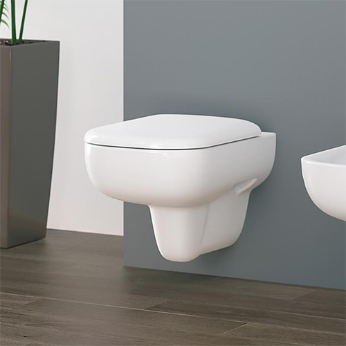 GEBERIT SMYLE SQUARE WC ŠOLJA KONZOLNA RIMFREE 500.210.01.1 3