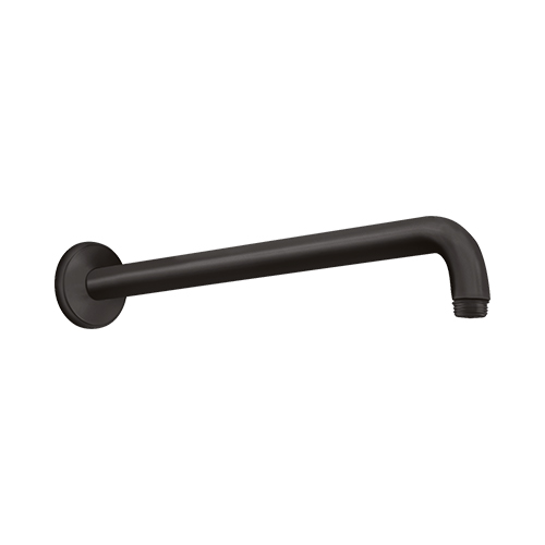 HANSGROHE IZLIV TUŠ RUŽE 389 mm CRNA MAT  27413670 1