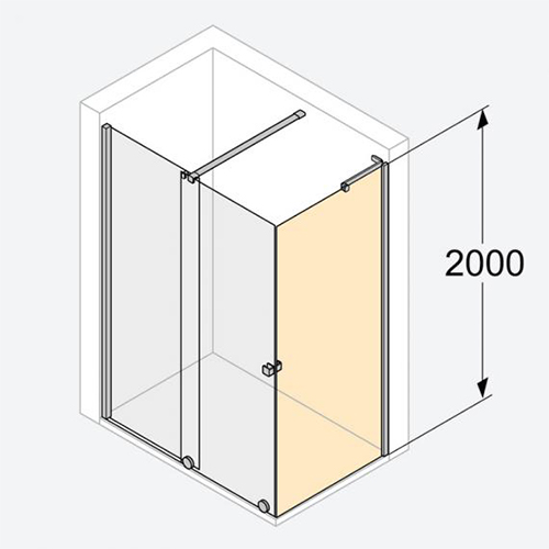 HUPPE XTENSA PURE BOČNI PANEL  90  XT0307.069.322 5