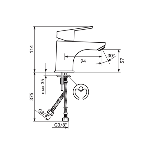 ROSAN SMART ZA LAVABO  JA301001 2