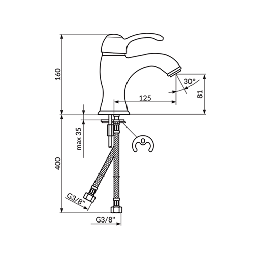 ROSAN JAFFAR ZA LAVABO  JF30101 2