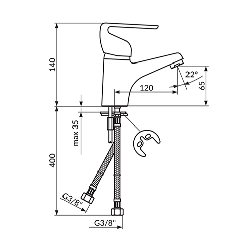 ROSAN KING PLUS ZA LAVABO  JK301001 2