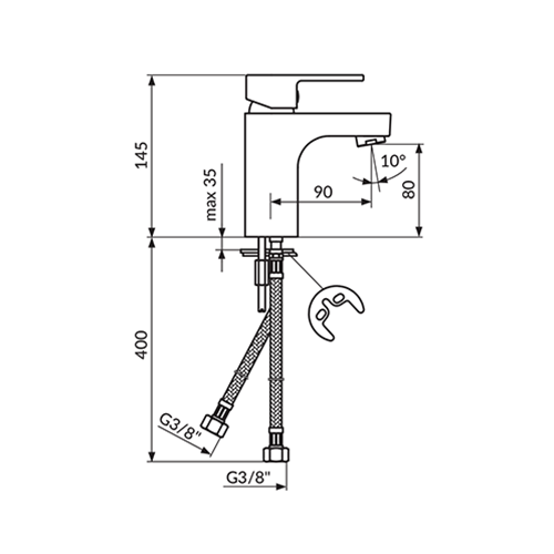 ROSAN MISTIQUE ZA LAVABO  JM30101 2