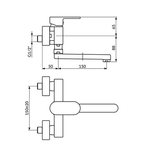 ROSAN MISTIQUE ZIDNA 150MM  JM32115 2