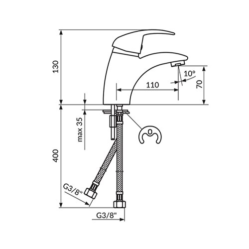 ROSAN NEXUS ZA LAVABO  JN30101 2