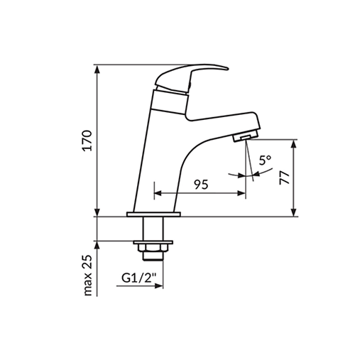 ROSAN PERLA SA JEDNORUČNIM VENTILOM  JP541001 2